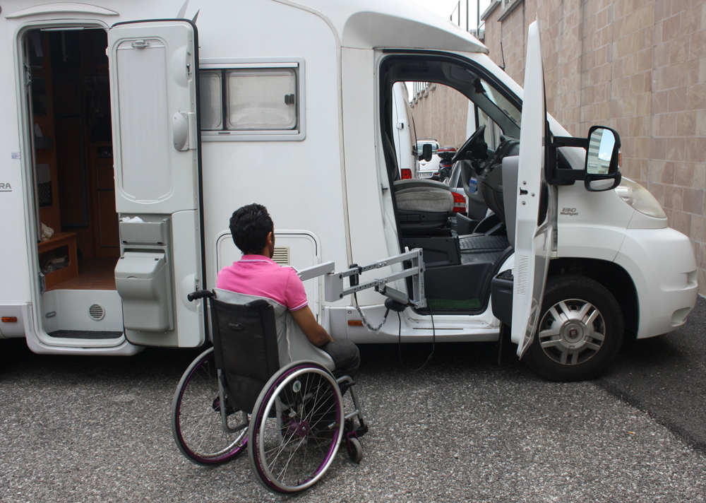 come rendere un camper accessibile ai disabili
