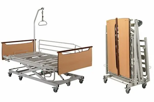 letto ortopedico bariatrico piegato